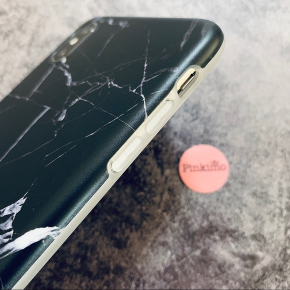 💕iPhone XS Max/XS Marble Pattern Case w/Socket - Picture 3 of 6